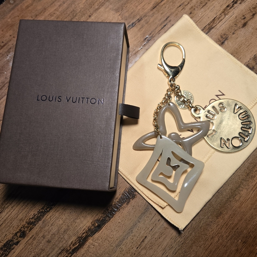 Louis Vuitton Porto Cure Thai M65648 - Authentic Key Holder / Bag Charm